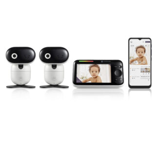 PIP1510 5.0” WiFi Motorized Video Baby Monitor 2 Cameras