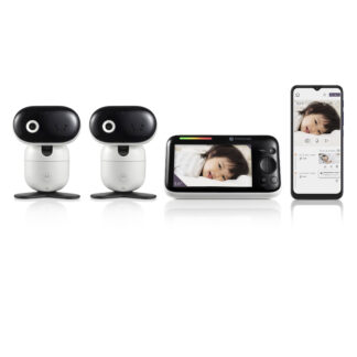 PIP1610 5.0" WiFi HD Motorized Video Baby Monitor with 2 Cameras