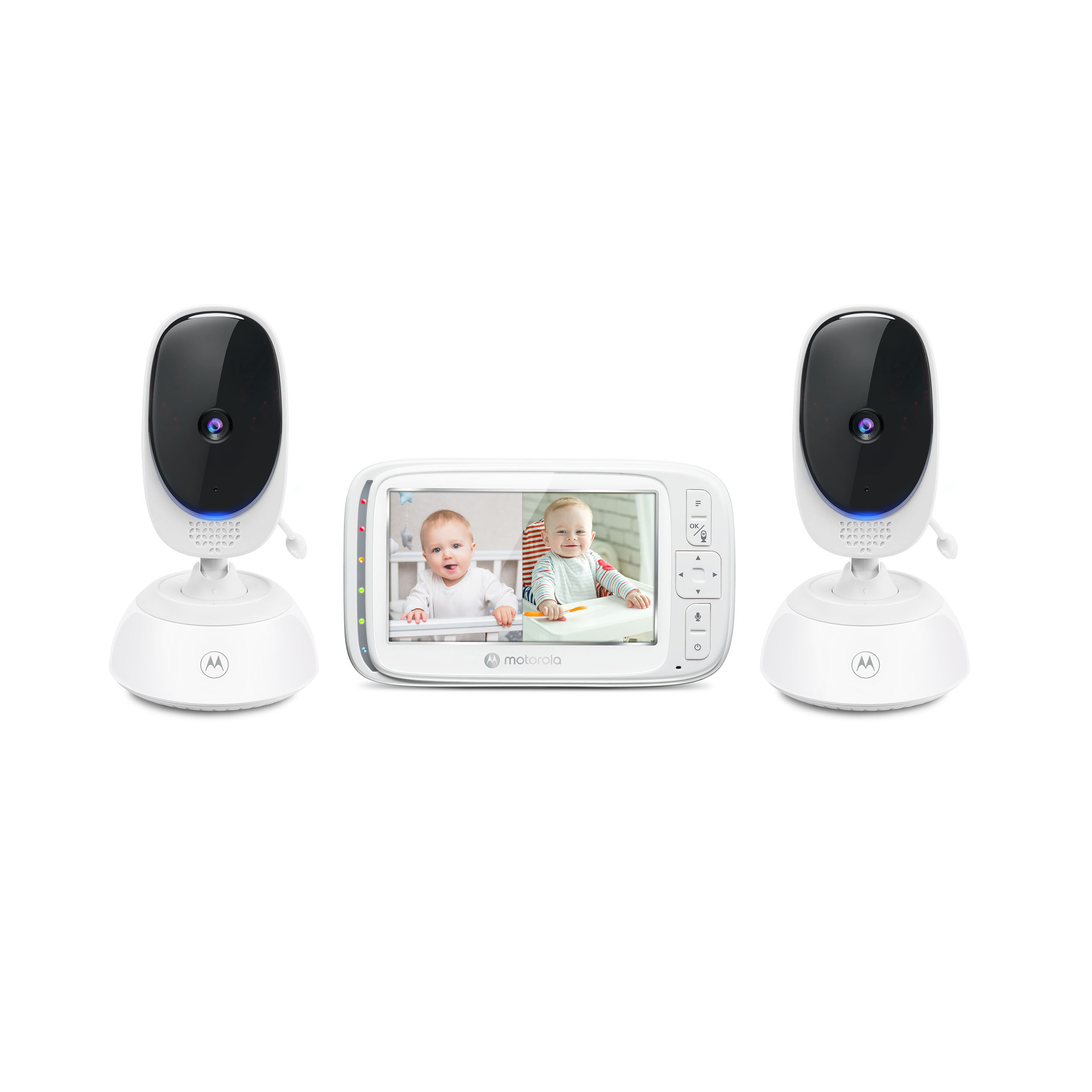 VM75 5" Video Baby Monitor - 2 Cameras
